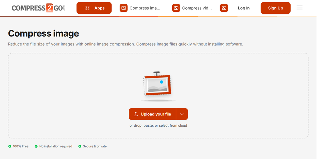 Compress image
